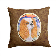 Load image into Gallery viewer, Cavalier Spaniel Throw Pillow - 14x14 Decorative Pillow – Art for Your Home &amp; Patio