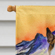 Load image into Gallery viewer, Bull Terrier Flag Canvas House Size