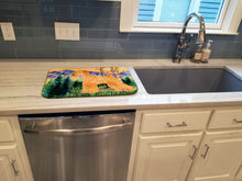 Load image into Gallery viewer, Lakeland Terrier Dish Drying Mat – Absorbent, Artistic Kitchen Essentials SS8168DDM