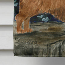 Load image into Gallery viewer, Sussex Spaniel Flag Canvas House Size