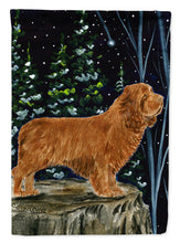Load image into Gallery viewer, Sussex Spaniel Garden Flag – Decorative Outdoor Yard Flag