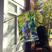 Load image into Gallery viewer, Afghan Hound Flag Canvas House Size