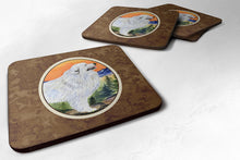Load image into Gallery viewer, Great Pyrenees Coasters - Set of 4 Lightweight Foam, Absorbent Drink Coasters