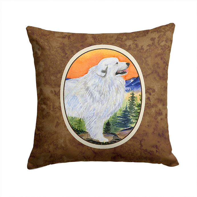 Great Pyrenees Throw Pillow - 14x14 Decorative Pillow – Art for Your Home & Patio