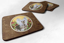 Load image into Gallery viewer, Chinese Crested Coasters - Set of 4 Lightweight Foam, Absorbent Drink Coasters