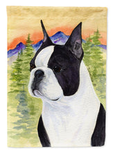 Load image into Gallery viewer, Boston Terrier Garden Flag – Decorative Outdoor Yard Flag