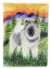 Load image into Gallery viewer, Keeshond Flag Canvas House Size
