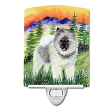 Load image into Gallery viewer, Keeshond Ceramic Night Light SS8192CNL