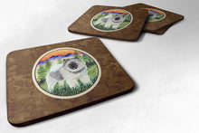 Load image into Gallery viewer, Keeshond Coasters - Set of 4 Lightweight Foam, Absorbent Drink Coasters