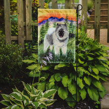 Load image into Gallery viewer, Keeshond Garden Flag – Decorative Outdoor Yard Flag