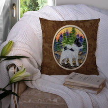 Load image into Gallery viewer, Papillon Throw Pillow - 14x14 Decorative Pillow – Art for Your Home &amp; Patio