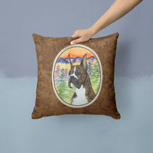 Load image into Gallery viewer, Boxer Throw Pillow - 14x14 Decorative Pillow – Art for Your Home &amp; Patio