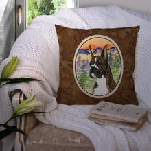 Load image into Gallery viewer, Boxer Throw Pillow - 14x14 Decorative Pillow – Art for Your Home &amp; Patio