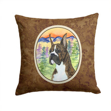 Load image into Gallery viewer, Boxer Throw Pillow - 14x14 Decorative Pillow – Art for Your Home &amp; Patio