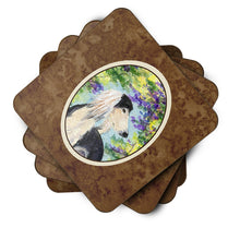 Load image into Gallery viewer, Saluki Coasters - Set of 4 Lightweight Foam, Absorbent Drink Coasters