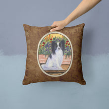 Load image into Gallery viewer, Papillon Throw Pillow - 14x14 Decorative Pillow – Art for Your Home &amp; Patio