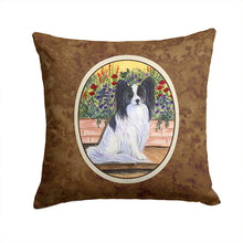 Load image into Gallery viewer, Papillon Throw Pillow - 14x14 Decorative Pillow – Art for Your Home &amp; Patio