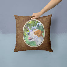 Load image into Gallery viewer, Jack Russell Terrier Throw Pillow - 14x14 Decorative Pillow – Art for Your Home &amp; Patio