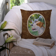 Load image into Gallery viewer, Jack Russell Terrier Throw Pillow - 14x14 Decorative Pillow – Art for Your Home &amp; Patio