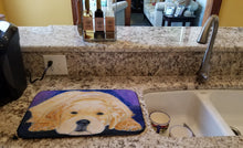 Load image into Gallery viewer, Golden Retriever Dish Drying Mat – Absorbent, Artistic Kitchen Essentials SS8212DDM