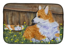 Load image into Gallery viewer, Corgi Dish Drying Mat – Absorbent, Artistic Kitchen Essentials SS8213DDM