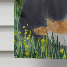 Load image into Gallery viewer, Bernese Mountain Dog Flag Canvas House Size