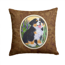 Load image into Gallery viewer, Bernese Mountain Dog Throw Pillow - 14x14 Decorative Pillow – Art for Your Home &amp; Patio