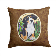 Load image into Gallery viewer, Entlebucher Mountain Dog Throw Pillow - 14x14 Decorative Pillow – Art for Your Home &amp; Patio