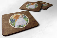 Load image into Gallery viewer, Welsh Springer Spaniel Coasters - Set of 4 Lightweight Foam, Absorbent Drink Coasters