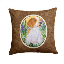Load image into Gallery viewer, Welsh Springer Spaniel Throw Pillow - 14x14 Decorative Pillow – Art for Your Home &amp; Patio