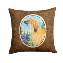 Load image into Gallery viewer, Afghan Hound Throw Pillow - 14x14 Decorative Pillow – Art for Your Home &amp; Patio
