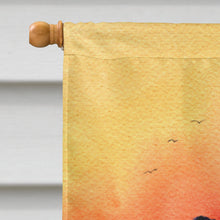 Load image into Gallery viewer, Dandie Dinmont Terrier Flag Canvas House Size