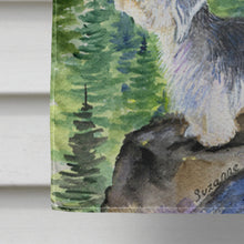 Load image into Gallery viewer, Dandie Dinmont Terrier Flag Canvas House Size