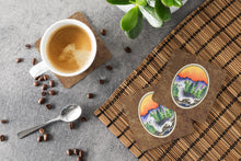 Load image into Gallery viewer, Dandie Dinmont Terrier Coasters - Set of 4 Lightweight Foam, Absorbent Drink Coasters