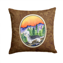 Load image into Gallery viewer, Dandie Dinmont Terrier Throw Pillow - 14x14 Decorative Pillow – Art for Your Home &amp; Patio