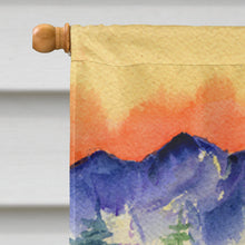 Load image into Gallery viewer, Kerry Blue Terrier Flag Canvas House Size