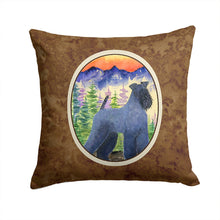 Load image into Gallery viewer, Kerry Blue Terrier Throw Pillow - 14x14 Decorative Pillow – Art for Your Home &amp; Patio