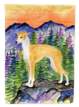 Load image into Gallery viewer, Italian Greyhound Flag Canvas House Size