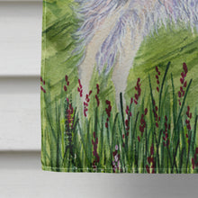 Load image into Gallery viewer, Borzoi Flag Canvas House Size