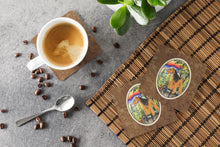 Load image into Gallery viewer, Lakeland Terrier Coasters - Set of 4 Lightweight Foam, Absorbent Drink Coasters