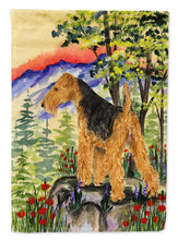 Load image into Gallery viewer, Lakeland Terrier Garden Flag – Decorative Outdoor Yard Flag