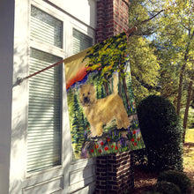 Load image into Gallery viewer, Cairn Terrier Flag Canvas House Size