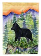 Load image into Gallery viewer, Schipperke Flag Canvas House Size