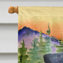 Load image into Gallery viewer, Cesky Terrier Flag Canvas House Size