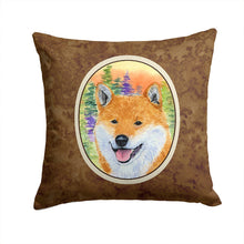 Load image into Gallery viewer, Shiba Inu Throw Pillow - 14x14 Decorative Pillow – Art for Your Home &amp; Patio