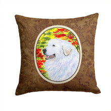 Load image into Gallery viewer, Great Pyrenees Throw Pillow - 14x14 Decorative Pillow – Art for Your Home &amp; Patio