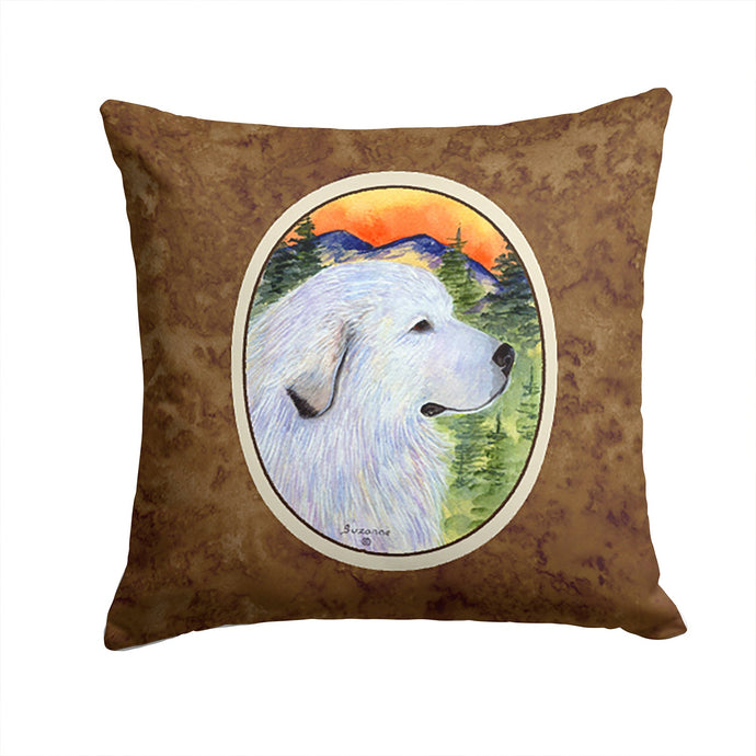 Great Pyrenees Throw Pillow - 14x14 Decorative Pillow – Art for Your Home & Patio