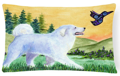 Great Pyrenees Decorative   Canvas Fabric Pillow