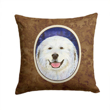 Load image into Gallery viewer, Great Pyrenees Throw Pillow - 14x14 Decorative Pillow – Art for Your Home &amp; Patio