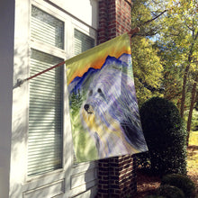 Load image into Gallery viewer, Bearded Collie Flag Canvas House Size
